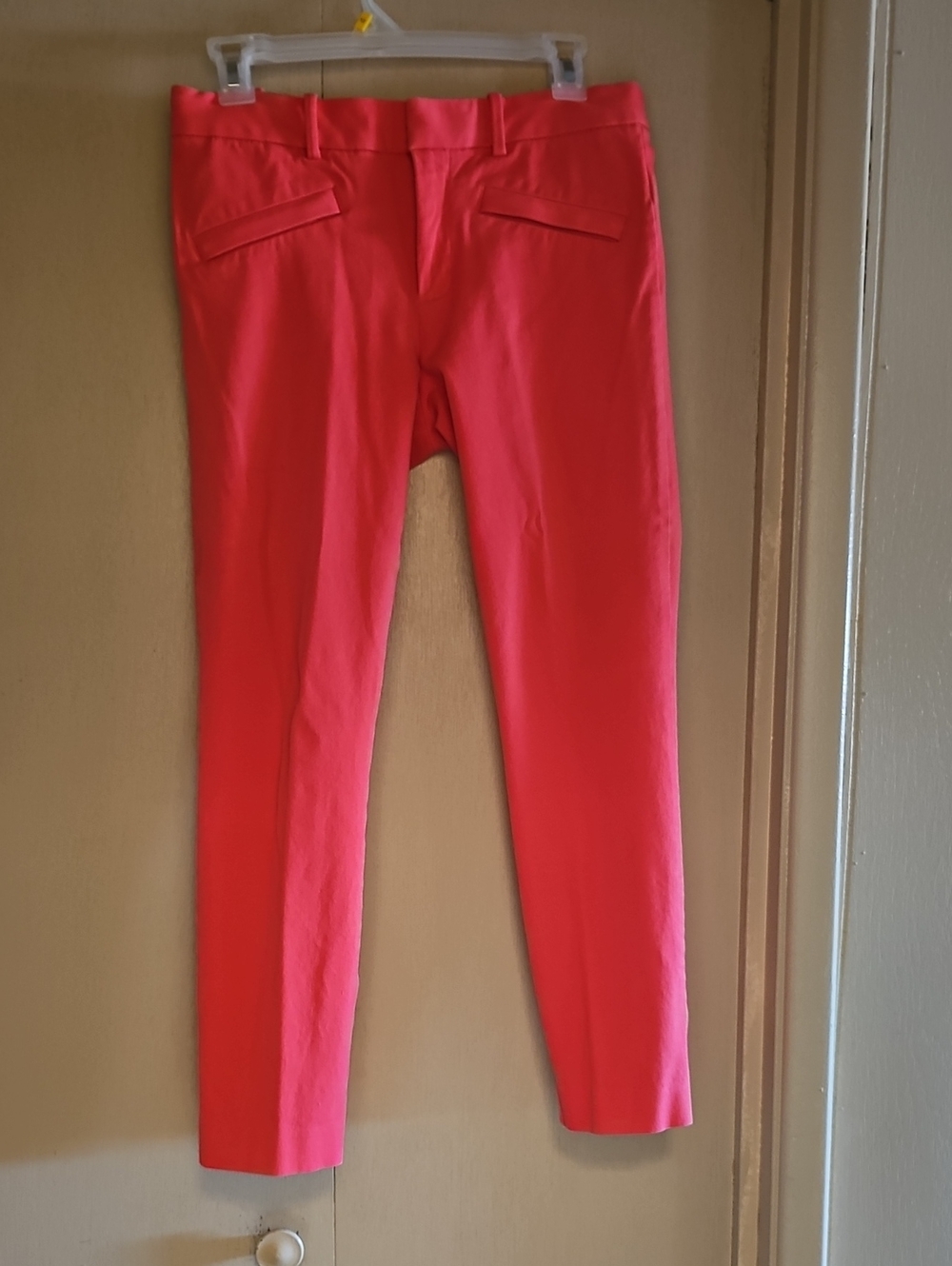 GAP Women’s  Dress Pants - Coral Pink. 4 reg.